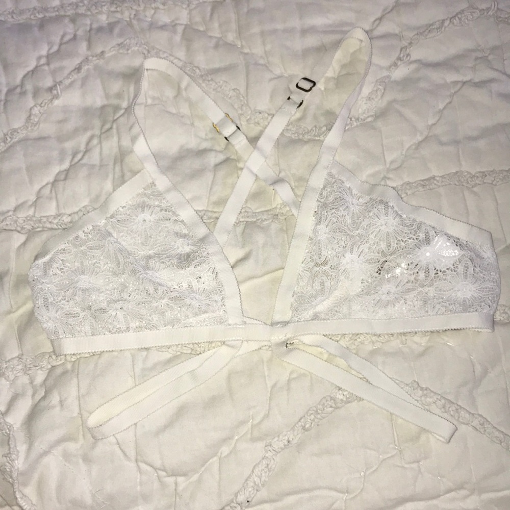 For love & lemons lace bralette. (S)